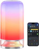 Govee RGBIC Smart Table Lamp 2, Touch Bedside Small Table Lamp Compatible with S... - Image 2