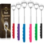 HOFASON 6 Pack Back Scratcher, Fathers Day Dad Gifts, Stocking Stuffers for Adul... - Image 2