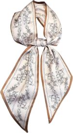 Hioyiwse Head Scarf Hair Neck Scarves For Women Purse Bag Scarfs For Handbags Si... - Image 2