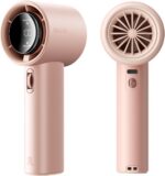 JISULIFE Portable Handheld Fan, Speed(1-100) Adjustable Turbo Mini and 3600mAh B... - Image 2