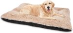 JOEJOY Large Dog Bed Crate Pad, Deluxe Plush Washable Dog Beds Fulffy Soft Kenne... - Image 2