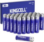 KINGCELL AAA Batteries 36 Pack 1.5V Triple A Alkaline Batteries, 10-Year Leak Pr... - Image 2