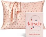 Kitsch Satin Pillowcase with Zipper for Hair & Skin - Softer Than Silk Pillow Ca... - Image 2