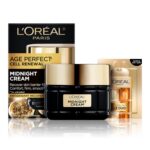 L'Oreal Paris Age Perfect Anti-Aging Midnight Cream, Face Moisturizer with Shea ... - Image 2