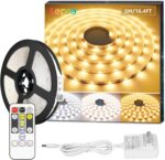 Lepro LED Tunable White Strip Light, Warm to Cool White, 16.4ft Dimmable Bright ... - Image 2