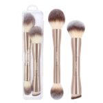 MAANGE Foundation Makeup Brushes, 2Pcs Double Ended Makeup Brush for Blending Li... - Image 2
