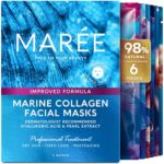 MAREE Collagen Facial Mask with Hyaluronic Acid — Sheet Face Mask Skincare — Cen... - Image 2