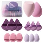 Makeup Sponge Set BS-MALL Triangle Puff 14 Pcs for Liquid, Cream, and Powder, Mu... - Image 2