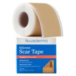 NUVADERMIS Silicone Scar Sheets for Surgical Scars - 120" x 1.5" Roll - Medical ... - Image 2