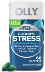 OLLY Ultra Strength Goodbye Stress Softgels, GABA, Ashwagandha, L-Theanine and L... - Image 2