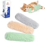 Potaroma Cat Toys Pillows, 3 Pack, Soft and Durable Crinkle Sound with Catnip In... - Image 2