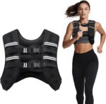 Ragebby Weighted Vest, 6lb/8lb/12lb/16lb/20lb/30lb for Men, Women with Reflectiv... - Image 2