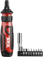 SKIL Rechargeable 4V Cordless Screwdriver with Circuit Sensor Technology, Includ... - Image 2