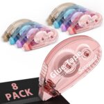 Secopad 8 Pack Scrapbook Tape, Double Sided Tape for Crafts, Adhesive Glue Runne... - Image 2