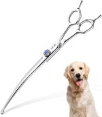 ULG Curved Dog Shears for Grooming, 7 Inch Professional Curved Dog Grooming Scis... - Image 2
