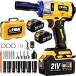 Urjoai Cordless Impact Wrench - 590Ft-lbs (800N.m) Brushless 1/2 inch, 3300RPM H... - Image 2