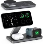 VBA 3 in 1 Wireless Charging Station for Apple MagSafe Charger,Foldable Fast Cha... - Image 2