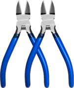 Wire Cutters 2 Pack, 6.5 inch,KAIHAOWIN Flush Cutters Diagonal Cutters Side Cutt... - Image 2