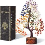 YATSKIA Chakra Crystal Tree - Handmade Healing Crystal Trees with 7 Chakra Stone... - Image 2