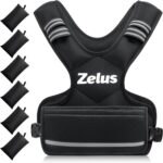 ZELUS Weighted Vest for Men and Women | 4-10lb/11-20lb/20-32lb Vest with 6 Irons... - Image 2