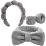 Ztomine Headbands for Women - Spa Headband and Wristband Set - Headband for Wash... - Image 2