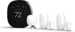 ecobee Comfort and Security Bundle, Smart Thermostat Premium with Siri and Alexa... - Image 2