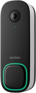 ecobee Smart Video Doorbell Camera (Wired) - with Industry Leading HD Camera, Sm... - Image 2