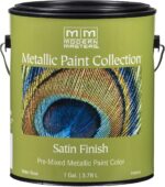 1 gal Modern Masters ME196 Pearl White Metallic Paint Collection, Satin Water-Ba... - Image 2