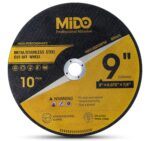 10 Pack Cut Off Wheels 9 Inch Cutting Wheel 9” x .075” x 7/8” Metal&Stainless St... - Image 2