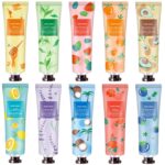 10 Pack Hand Cream for Dry Cracked Hands,Gifts for Women,Teen Girls,Bridesmaid G... - Image 2