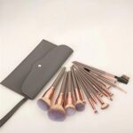 15pcs Professional Makeup Brushes Set Bag Foundation Eyelash Eyebrow Eyeshadow C... - Image 2