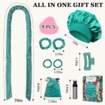 Gwabee No Heat Overnight Curl Headband, 70" Soft Ribbon Wrap for Long Hair, 9 PC... - Image 6
