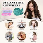 Gwabee No Heat Overnight Curl Headband, 70" Soft Ribbon Wrap for Long Hair, 9 PC... - Image 7