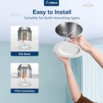 Amico 24 Pack 5/6 inch 5CCT LED Recessed Lighting, Dimmable, 12.5W=100W, 950LM, ... - Image 3