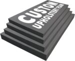 Foamma Custom Cut-to-Size Foam (Charcoal) - High & Medium Density Custom Upholst... - Image 3