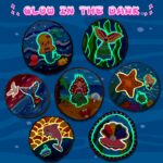 klmars Mermaid Themed Wooden Painting Kit-Glow in The Dark-Arts & Crafts Gifts f... - Image 4