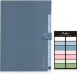 SKYDUE Expanding File Organizer with 8 Pockets, Accordion File Folders with Labe... - Image 3