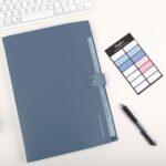 SKYDUE Expanding File Organizer with 8 Pockets, Accordion File Folders with Labe... - Image 7