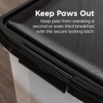 IRIS USA Airtight Dog Food Storage Container, WeatherPro, Up to 10 lbs, for Dog ... - Image 7