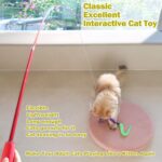MeoHui Cat Toys for Indoor Cats, Interactive Cat Toy 2PCS Retractable Wand Toy a... - Image 3