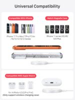 Magnetic Wireless Magsafe Charger iPhone: Charging Pad for iPhone 17/16/15/14/13... - Image 3
