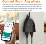 Amazon Basics Outdoor Smart Plug with 2 Individually Controlled Outlets, Works w... - Image 4