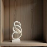 10" Modern Abstract Ribbon Decorative Sculpture, Knot Sculptures,Home Decor,Coff... - Image 4