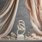 10" Modern Abstract Ribbon Decorative Sculpture, Knot Sculptures,Home Decor,Coff... - Image 8