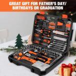 248-Piece Tool Set - General Household Hand Tool Kit with Plastic Toolbox Storag... - Image 9