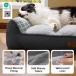 Bedsure SupportMax XL Orthopedic Dog Beds Large Sized Dog - Extra Thick Support... - Image 6