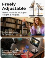LISEN Cell Phone Stand Phone Holder for Desk Office Decor, Office Desk Accessori... - Image 3