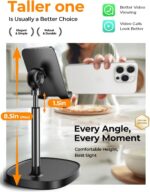 LISEN Cell Phone Stand Phone Holder for Desk Office Decor, Office Desk Accessori... - Image 4
