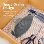 Kitchen Gizmo Snap N' Strain - Silicone Pasta Strainer Clip-On for Pots and Pans... - Image 6