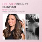 TYMO Thermal Brush Curling Brush - STYLUX 1.5 Inch Blowout Volumizer with Flexi-... - Image 3